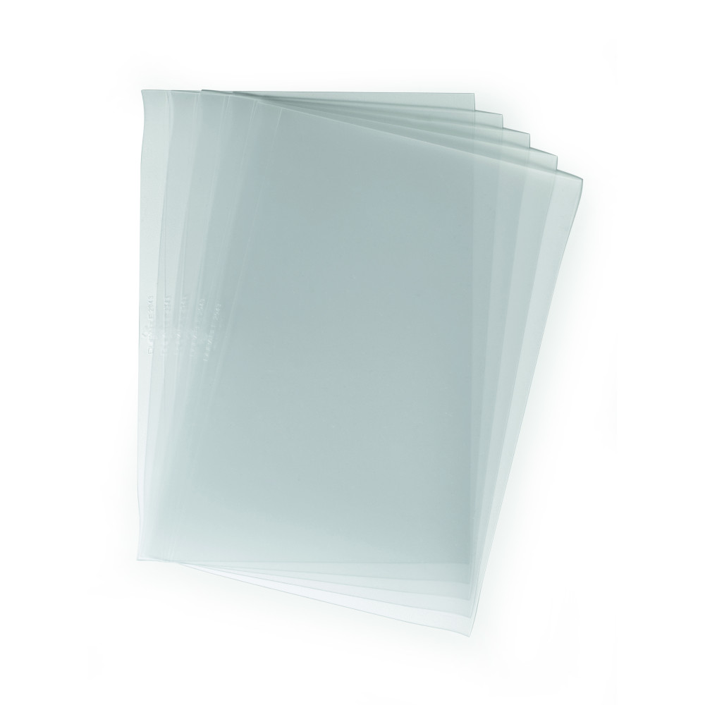 Fundas A4 para 100 Vainas de Sujeción Transparente