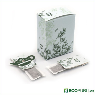Pack 10 Sobres de Té PREMIUM Personalizados