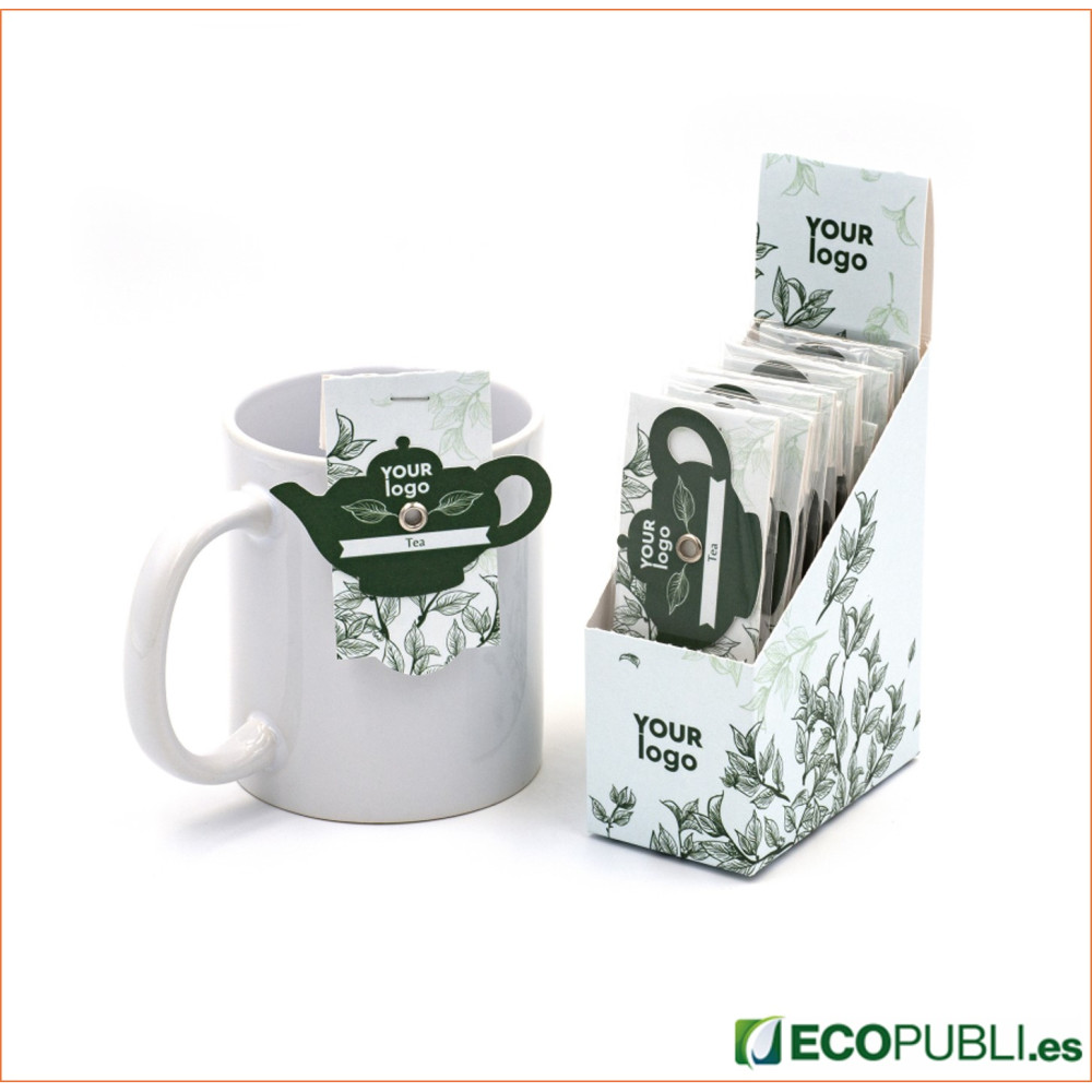 Pack 10 Sobres de Té PREMIUM Personalizados