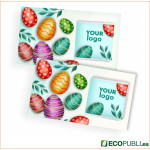 Tarjeta Regalo con Chocolatina 5gr. Ecopubli.