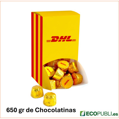 Display Max Personalizado con 8 Tipos de Dulces Diferentes