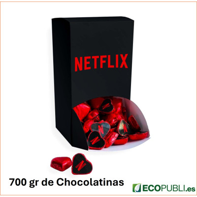 Display Max Personalizado con 8 Tipos de Dulces Diferentes