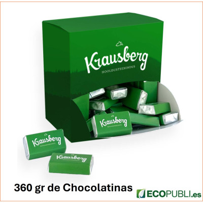 Display Personalizado con 8 Tipos de Dulces Diferentes Ecopubli.