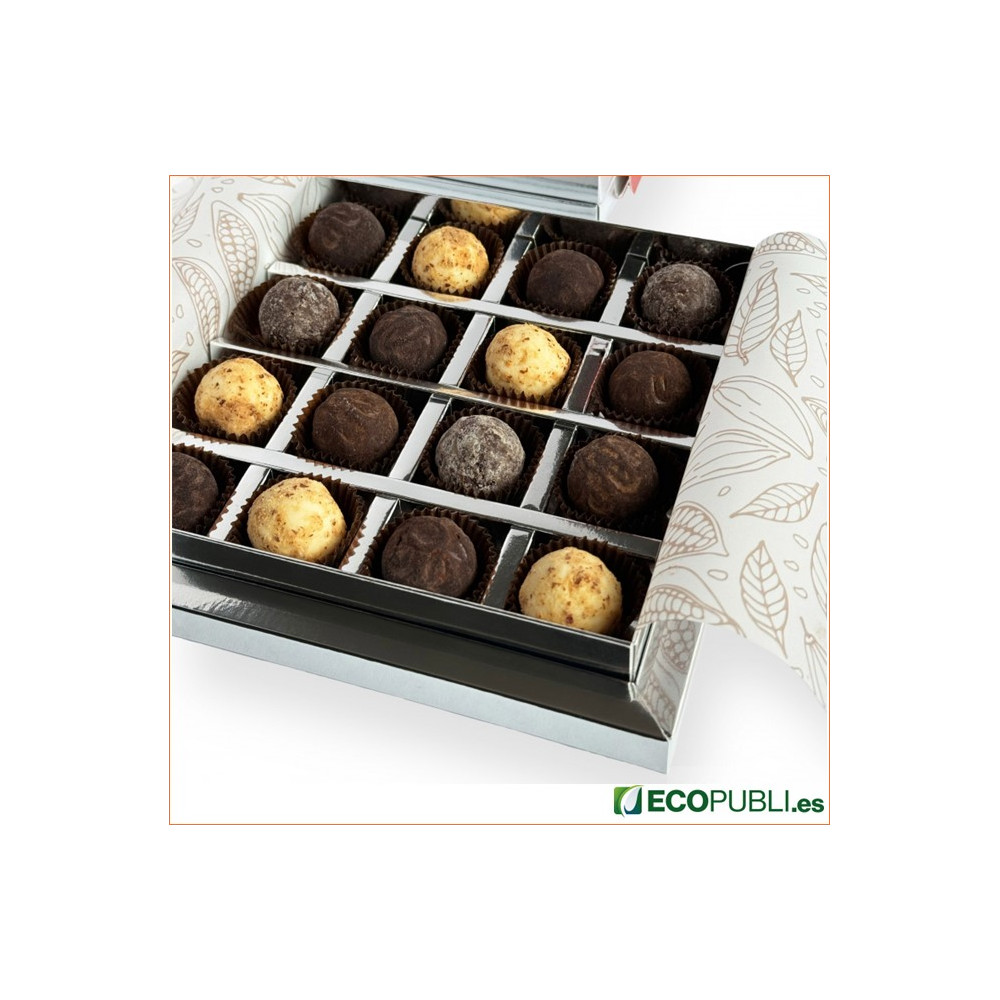 Caja Personalizada de Trufas Francesas PREMIUM 16