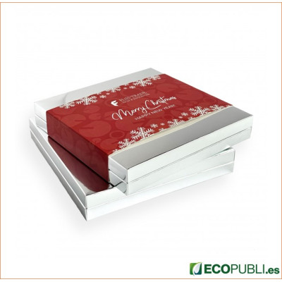 Cajas de trufas personalizadas todo color