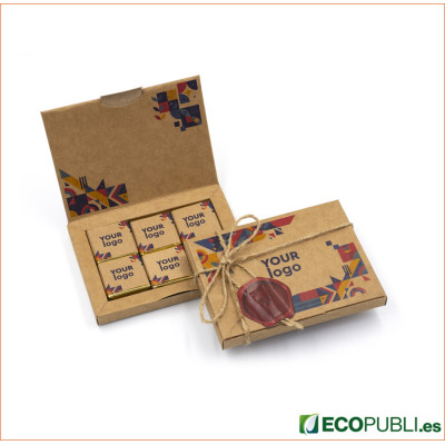 Caja Personalizada Chocolatinas Eco 6