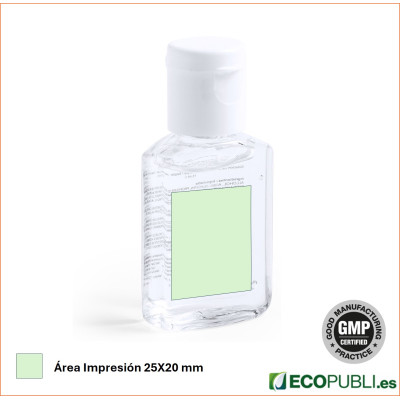 Gel Hidroalcohólico 15ml Personalizado.