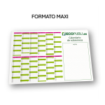 Bloc de Escritorio Maxi Una Cara. Garantía Ecopubli.