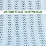 Lona Microperforada Reforzada 350 gr