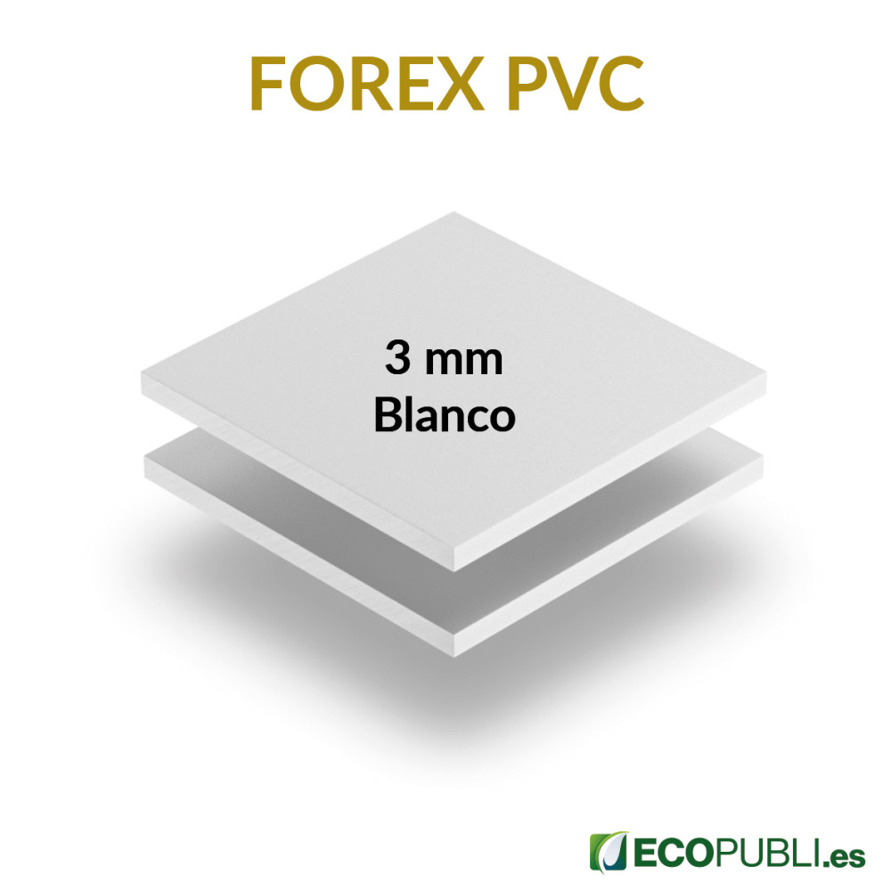 Panel Forex PVC Grosor 3 mm
