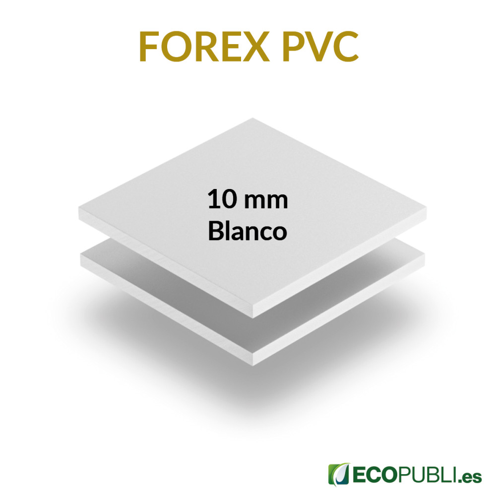 Panel Forex PVC Grosor 10 mm